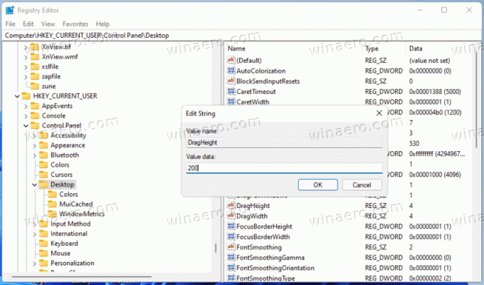 Zakázať presúvanie myšou v programe Windows 11 File Explorer