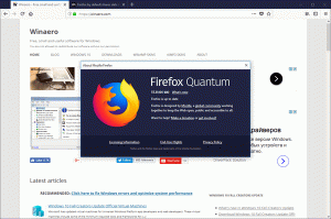 Entfernen Sie Leerzeichen in der Adressleiste in Firefox 57