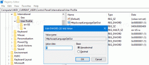 Activer ou désactiver l'accès au site Web à la liste des langues dans Windows 10