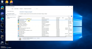 Microsoft reemplaza los programas y características clásicos con la aplicación Configuración en Windows 10