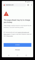 Chrome 71 hoiatab kasutajaid ebaselgete tellimuste registreerumise eest