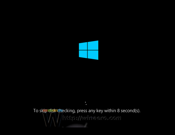 Windows 10 preskoči provjeru diska pri pokretanju