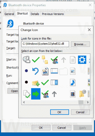 Windows10新しいBluetoothアイコンに送信