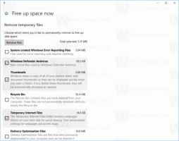 Vylepšená stránka nastavení úložiska v zostave Windows 10 18277