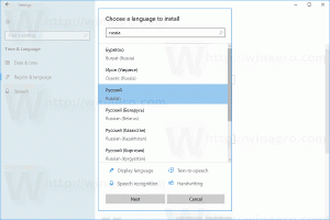 Adăugați sau eliminați aspectul tastaturii în Windows 10