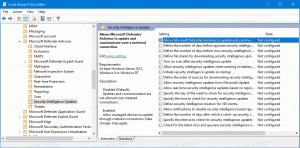 Aktiver Microsoft Defender Antivirus-opdateringer over målte forbindelser