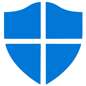 Windows Defender უსაფრთხოების ცენტრის ხატულა დიდი