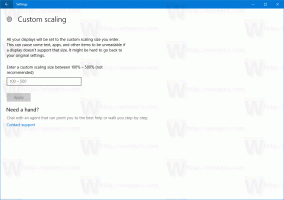 Como definir a escala personalizada de exibição no Windows 10