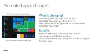 Περισσότερες προωθημένες εφαρμογές θα συνοδεύονται από την Επετειακή Ενημέρωση των Windows 10
