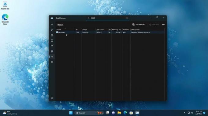 Ricerca processi in Task Manager