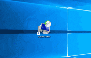 Forøg systemgendannelsespunktets frekvens i Windows 10