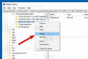 Καταργήστε την καρτέλα Λεπτομέρειες από τις Ιδιότητες αρχείου στα Windows 10