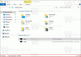 Dezactivați bara de stare în File Explorer în Windows 10