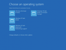 Lägg till felsäkert läge till startmenyn i Windows 10 och Windows 8