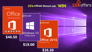 Holen Sie sich Windows 10 zu einem Sonderpreis von nur 14,25 $ in CDKO-Angeboten