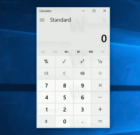 Vaikekalkulaator Windows 10