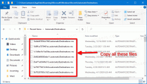 Cómo hacer una copia de seguridad de las carpetas de acceso rápido en Windows 10