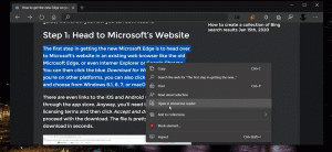 Activer le mode lecteur immersif dans Microsoft Edge Chromium
