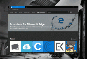 Die Registerkarte "Edge-Erweiterungen" kommt in den Microsoft Store