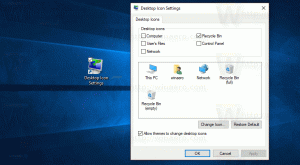 Vytvorte skratku nastavení ikony na pracovnej ploche v systéme Windows 10