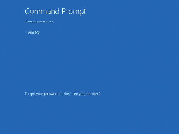 Windows10コマンドプロンプトサインイン