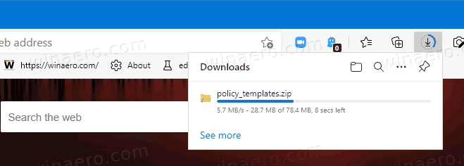 Chrome-sjablonen downloaden