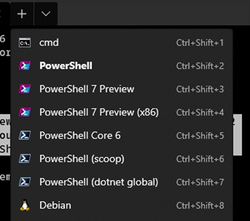 محطة 0.9 الكشف التلقائي Powershell