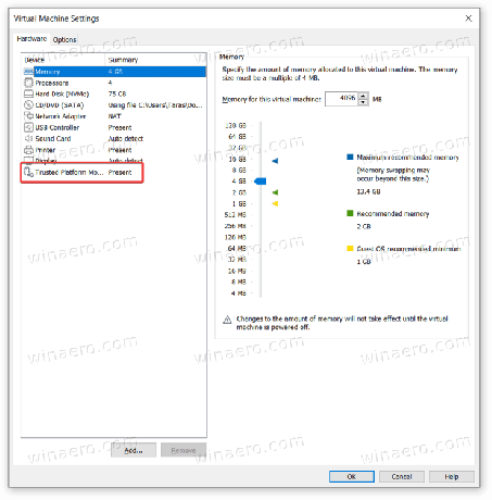 Pengaturan Mesin Vmware Player Modul Tpm