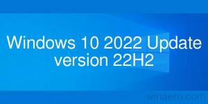 Hvad er nyt i Windows 10 version 22H2