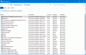 Voeg Troubleshooters Toolbar toe aan de taakbalk in Windows 10
