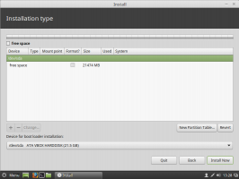 Kako razdeliti trdi disk na particije za namestitev Linux Mint