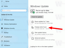 Įgalinkite automatiškai koreguoti aktyvias valandas sistemoje „Windows 10“.