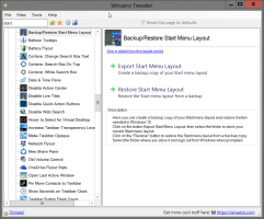 Sauvegarder et restaurer la disposition du menu Démarrer dans Windows 10