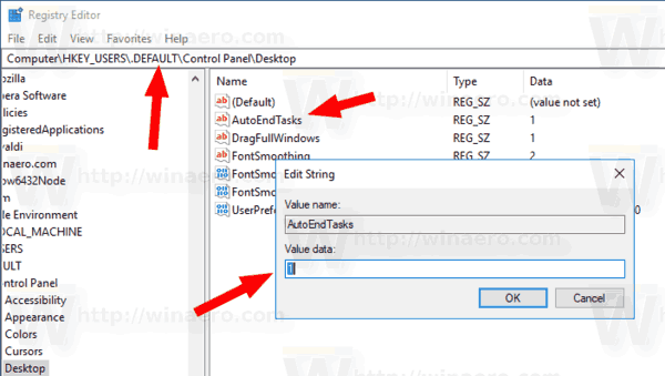 Windows 10 Habilitar tarefas automáticas para todos os usuários