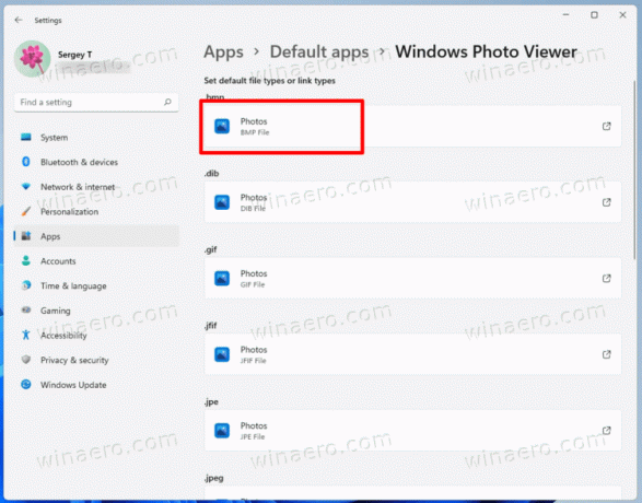 Ställ in Windows Photo Viewer som standardvisare i Inställningar