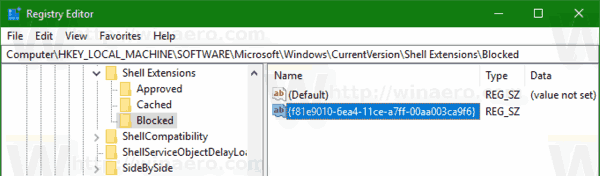 Windows 10 noņemšana Dot piekļuvi