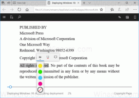 Kaip komentuoti EPUB knygas „Microsoft Edge“.