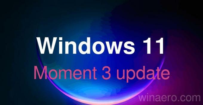 Actualización de Windows 11 Momento 3