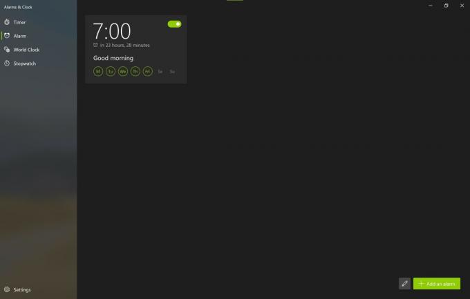 Alarmes et horloges Capture d'écran 4