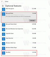 A Paint és a WordPad opcionális funkciók lesznek a Windows 10 rendszerben