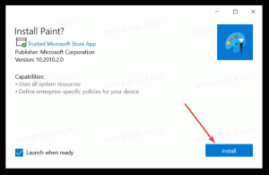 Installa, ripara e disinstalla l'app MS Paint da Microsoft Store