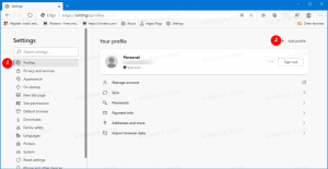 Microsoft Edge Chromium'da Profil Ekleme