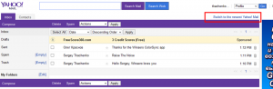 Como obter guias de volta no Yahoo! Correspondência
