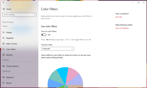 Configuración de Windows fluida