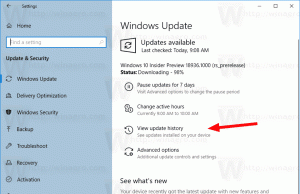 Kā skatīt atjauninājumu vēsturi operētājsistēmā Windows 10