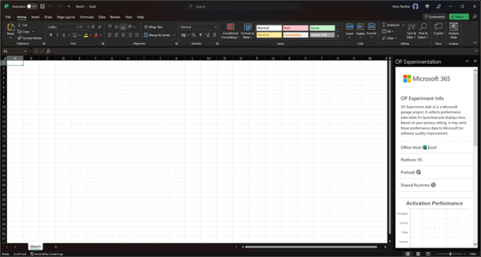 Excel'de Yardımcı Pilotu Etkinleştirin