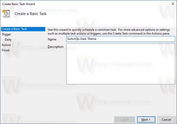 Windows 10 قم بتبديل التطبيقات إلى Dark Theme 1