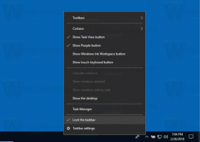 Jak zamknout nebo odemknout hlavní panel v systému Windows 10