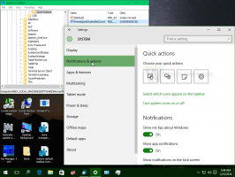 Pakeiskite greitųjų veiksmų mygtukų, matomų „Windows 10“ veiksmų centre, skaičių