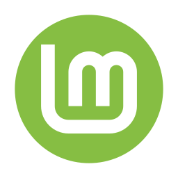 Icône du logo Linux Mint Linuxmint Nouvel anneau rempli